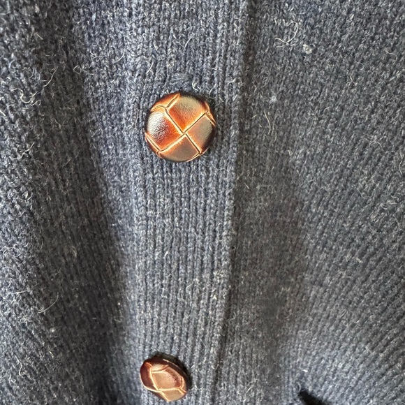 Vintage Eddie Bauer Navy Wool Sweater - Picture 4 of 10